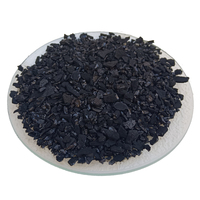 Charbon actif granulaire CTC55, granulés de charbon actif de coque de noix de coco, 6-12 mesh, pour l'extraction de l'or