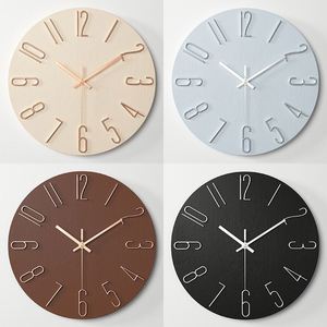 Horloge murale, décoration d'intérieur, grande horloge numérique ronde minimaliste, fabricants d'horloges murales - Product Image 3