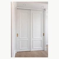 Porte de placard coulissante moderne mate Prima en bois composite pour chambre d'appartement