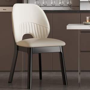 Dining Chair Modern Minimalist <b>Backrest</b> Living Room Adult Use - Product Image 1