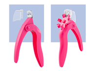 Prix d'usine – Coupe-ongles professionnel en plastique en forme de U pour extensions d'ongles, outil de nail art