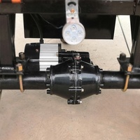 Rakitan Motor DC Brushless 48V1000W Gelombang Persegi Magnet Permanen untuk Kendaraan Roda Tiga Listrik/Elektrik