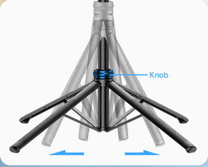 Trépied pour téléphone avec caméra, support de selfie Tik Tok, rotation à <span class=keywords><strong>360</strong></span>°, suivi automatique du visage, moule privé 2024, 1,6 m, quadripode - Product Image 2
