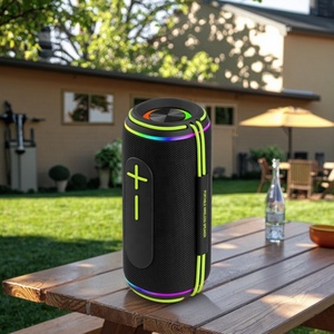 Reproductor de música portátil de alta calidad B45 20W, altavoz inalámbrico TWS, luces deslumbrantes, altavoz BT resistente al agua, compatible con <span class=keywords><strong>tarjeta</strong></span> TF AUX - Product Image 1