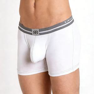 Sous-vêtements pour hommes, boxers, caleçons, Ropa Interior, respirant, homme, bambou, trou, marque privée, coton, boxers, sous-vêtements - Product Image 5