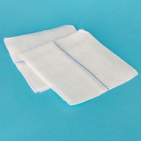 Consommables médicaux 100% pansement de gaze de coton tampon de gaze d'hôpital jetable écouvillon de gaze stérile