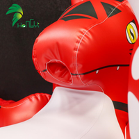 Dragon gonflable en PVC souple, modèle de dessin animé, jouet gonflable en forme de dragon