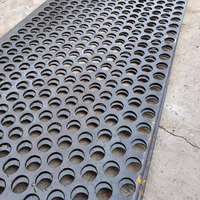 Peinture laquée anti-rouille Fangze pour treillis métallique perforé linéaire, idéale pour les murs-rideaux, façades de bâtiments et applications minières énergétiques