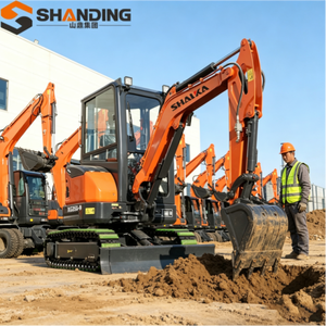 En venta excavadora hidráulica de cadenas de 1 tonelada, 2 toneladas, 2.5 toneladas, mini excavadora china agrícola, mini excavadora multiusos. - Product Image 5