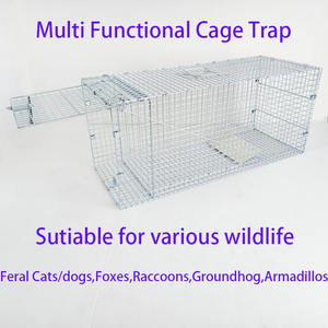 Cage piège à animaux vivants Liebang pour rats, lapins, chats, chiens, écureuils, visons, rats-castors, ratons laveurs, renards, sangliers, piège à cage, Chine - Product Image 3