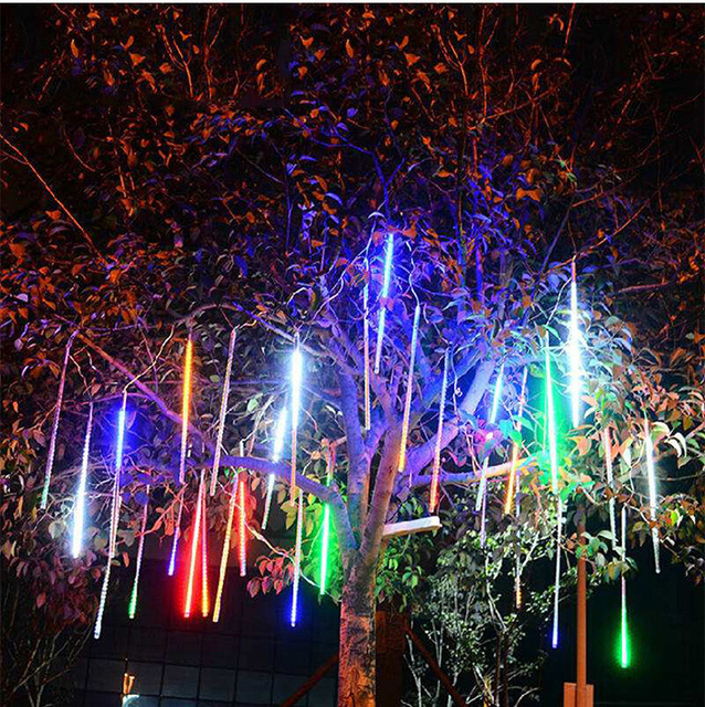 DC12V Digital LED Bar 360 Degree Acrylic Transparent DMX RGB Digital LED Meteor Tube