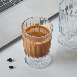 Gobelet en verre empilable transparent réutilisable grande capacité avec bouchon à vis pour café, whisky, thé aux fruits, eau pétillante, bar, fête - Product Image 4