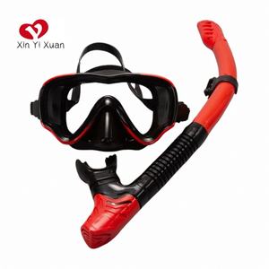 Masque de plongée intégral en verre trempé anti-buée, étanche et réglable, à prix d'usine, avec une vision claire pour adultes, plongée en apnée - Product Image 1