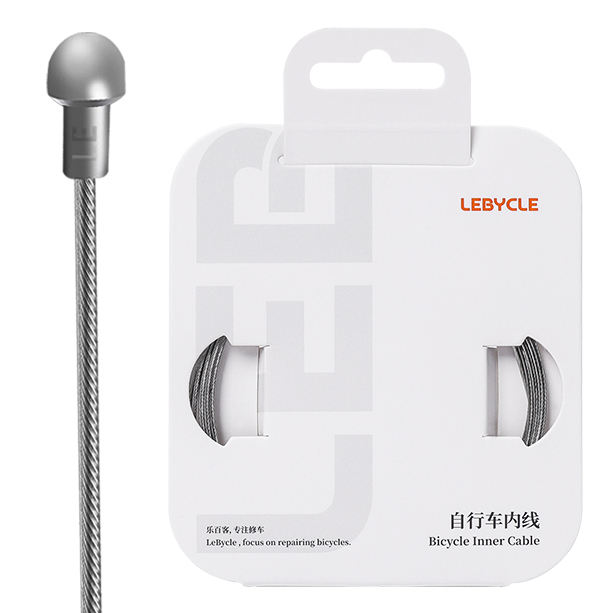 Frein VTT galvanisé argenté-1,7M