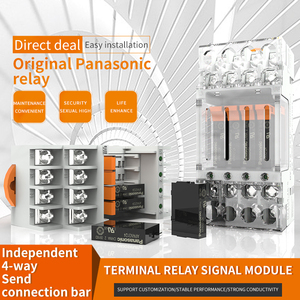 Tùy biến ổ cắm Rơle công nghiệp với Rơle mỏng 4 kênh 5A 250VAC mô-đun Rơle - Product Image 3