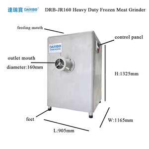 DRB-JR160 đông lạnh thịt Khối Máy xay lợn thịt Mài máy móc thịt gà Mincer thịt bò mincing thiết bị - Product Image 2