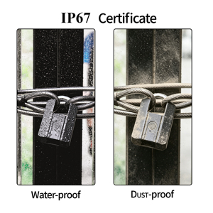 Lucchetto Intelligente JINJIAN in Lega di Zinco, Alta Sicurezza, Impermeabile IP67, con Impronta Digitale <span class=keywords><strong>per</strong></span> <span class=keywords><strong>Moto</strong></span> - Product Image 4