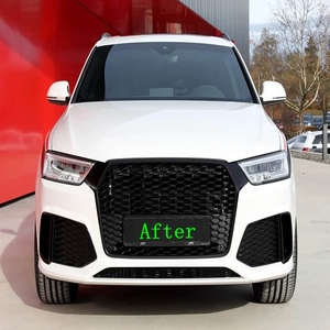 Griglia anteriore dell'abs di stile di RS per <span class=keywords><strong>Audi</strong></span> <span class=keywords><strong>Q3</strong></span> 2012-2014 per la griglia del cromo di mercato degli accessori - Product Image 5