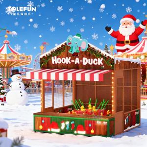 托乐福CE 2分钟游戏圣诞购物中心奖品技能游戏高品质<span class=keywords><strong>Gook</strong></span> a Duck持久嘉年华摊位游戏 - Product Image 1