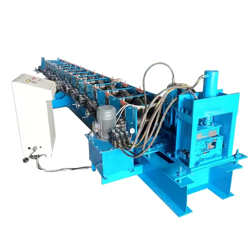 C-şekilli çelik şekillendirme makinesi ekipmanları özel şekilli kiremit presleme makinesi soğuk bükme şekillendirme makinesi raf ekipmanları