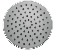 Robinet de douche à effet pluie en plastique ABS à sortie unique avec pommeaux de douche muraux économiseurs d'eau pour cabine de douche