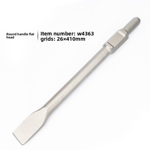 Wynns Tools W4358 <span class=keywords><strong>Burin</strong></span> de poinçonnage pour <span class=keywords><strong>marteau</strong></span> perforateur électrique, à queue carrée, tête à quatre trous, plat, pour le perçage du béton et du ciment - Product Image 6