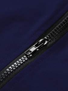 Veste coupe-vent patchwork pour homme avec logo personnalisé, style rétro, color block, vêtements de sport unisexes, coupe ample, veste de sport décontractée, fabrication OEM - Product Image 3