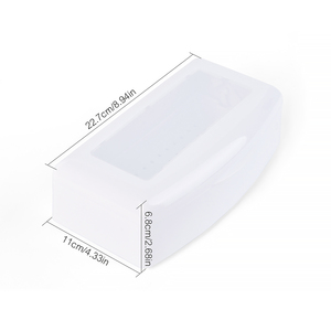Plastic Manicure <b>Nail</b> Sterilizer <b>Box</b> Portable Disinfection Tray Clipper Tweezers <b>Nail</b> Tool Disinfection <b>Box</b> Salon Wholesale - Product Image 2