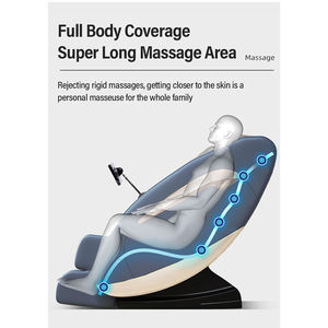 Poltrona Massaggiante di Lusso 4D <span class=keywords><strong>Zero</strong></span> Gravity per Corpo e Gambe - Product Image 2