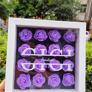 Cá Nhân Tự Làm Tên Tùy Chỉnh Khung Quà Tặng Cho Mẹ Cha Valentine Hoa Hồng Trái Tim Bóng Hộp Cho Các Bà Mẹ Ngày Fathers Day Quà Tặng - Product Image 3