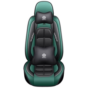 Housses de siège <span class=keywords><strong>auto</strong></span> en PU de luxe de haute qualité avec protection pour 2 à 5 sièges, compatibles avec la plupart des modèles de véhicules, personnalisables - Product Image 4