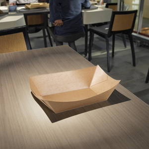 Đa-Mục Đích #1 #2 #3 Kẹo Bánh Mì Nhà Máy Tùy Chỉnh Bao Bì Kraft Giấy Dùng Một Lần Thuyền Khay - Product Image 1