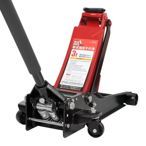 Cric Idraulico Orizzontale a Carrello da 3 Tonnellate a Profilo Basso in Acciaio per Riparazione Auto Elettriche - Product Image 2