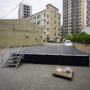 Étape stable à installation rapide scène en aluminium à performance réglable en hauteur - Product Image 4