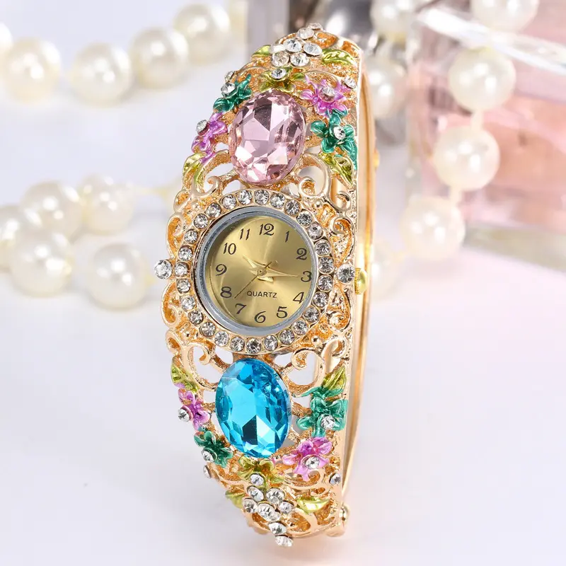 Watch For Women Best Selling Products Watch Luxury Brand Reloj Mujer Diamond Crystal Bracelet Watches