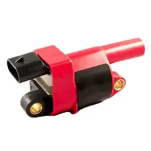 Bobina de ignição de motor de alto desempenho, cor vermelha, para 2005-2009 c-adillacs chevrolet gm hummer #12573190 12674754 12658183