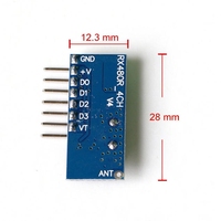 Module RF OKYN260404-6 RX480E 433 MHz, émetteur et récepteur, sortie 4 canaux, décodage 1527