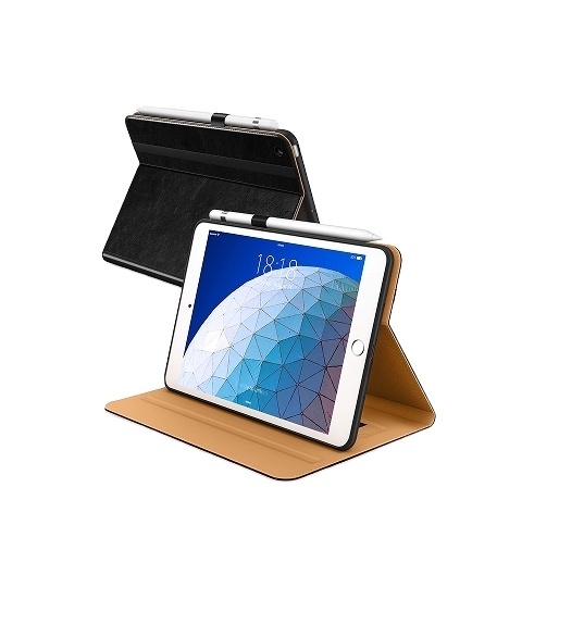 Noble Series 2019 Soft Leather Case for iPad Air 3rd Generation 10.5'' Tablet Covers & Cases with Hand Strap