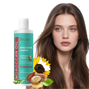 OEM Anti-Dandruff Anti-Frizz Argan Olive Oil Organic Curly Hair Salon <b>Shampoo</b> Station Repair Damaged Hydration Morocco Oil - Product Image 1