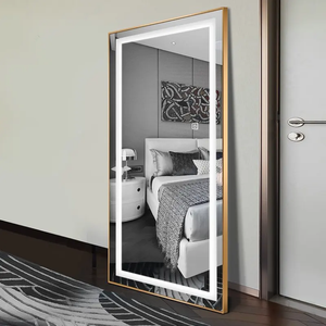 <span class=keywords><strong>Espejo</strong></span> <span class=keywords><strong>de</strong></span> Pared Moderno con Iluminación LED <span class=keywords><strong>de</strong></span> <span class=keywords><strong>Cuerpo</strong></span> <span class=keywords><strong>Entero</strong></span>, <span class=keywords><strong>Espejo</strong></span> <span class=keywords><strong>de</strong></span> Pie Grande con Interruptor Táctil, <span class=keywords><strong>Espejo</strong></span> <span class=keywords><strong>de</strong></span> Vidrio <span class=keywords><strong>de</strong></span> Longitud Completa con Luz LED para Sala <span class=keywords><strong>de</strong></span> Estar - Product Image 4