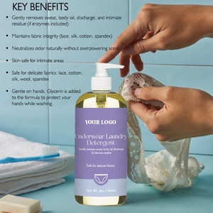 Oem Odm Natural Biodegradable Pure Essential Oil Antifungal Underwear Liquid Laundry <strong>Detergent</strong> Removes Sweat Odor - Product Image 2