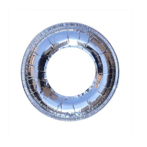 Tapis de protection pour cuisinière en aluminium, rond et carré, résistant aux hautes températures, protection contre les éclaboussures d'huile pour cuisinière à gaz - Product Image 2
