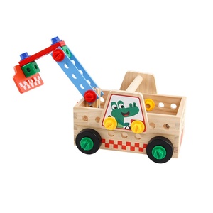 Giocattolo in Legno Montessori per Bambini 4-6 Anni: Set Riparazione Auto e Autobus con Vite e Dadi, Banco Attrezzi Simulato - Product Image 6