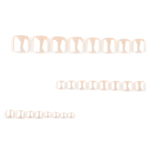 Superposiciones de <span class=keywords><strong>uñas</strong></span> de perlas desnudas de gama alta disponibles en stock <span class=keywords><strong>para</strong></span> <span class=keywords><strong>pies</strong></span>, puntas de <span class=keywords><strong>uñas</strong></span> populares al por mayor - Product Image 4