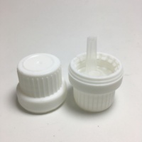 Bouchon à vis inviolable en PP de 18 mm YB2 et insert en plastique pour bouteilles