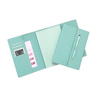 Service OEM et ODM, carnet de notes de bureau en cuir PU, format A5, impression personnalisée, organiseur, ensemble de planificateur