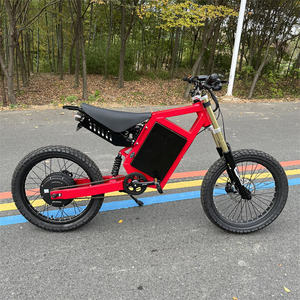 CS20 15000W alta velocidad Enduro bicicleta eléctrica bombardero montaña EBike 72v neumático grueso 19 pulgadas Pedal Stealth - Product Image 4