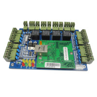 Ücretsiz Yazılımlı 4 Kapılı TCP/IP Erişim Kontrol Paneli, Akıllı Kart Giriş Sistemi için Wiegand RFID Kontrol Kartı