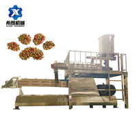 Extrudeuse automatique d'aliments pour chiens de compagnie de grande capacité faisant la ligne de production alimentaire de biscuits pour chiens de machine