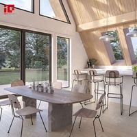 Maison à ossature en A Vente directe d'usine Petite maison à ossature en A de luxe personnalisée de qualité supérieure à cadre en A